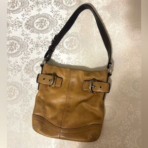 Vintage Coach Soho Slim Duffle Shoulder Bag
